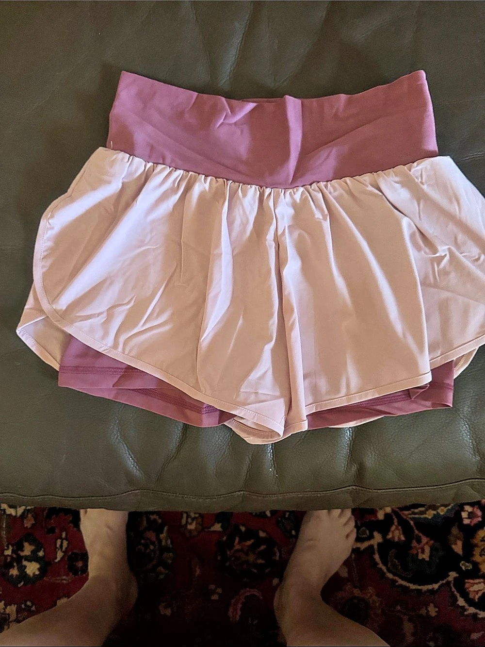 Ziya Active Muted It’s A Mood Shorts NWT